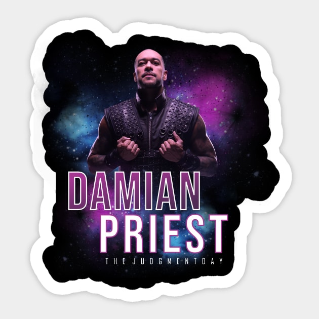 DAMIAN PRIEST Sticker by KomenX